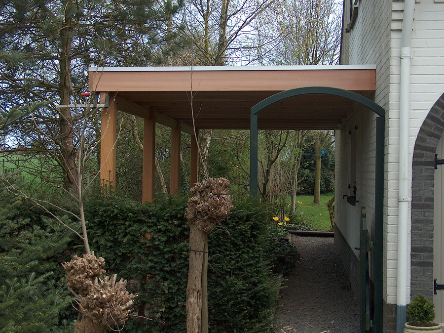 Carport Luxus En Bois Exotique